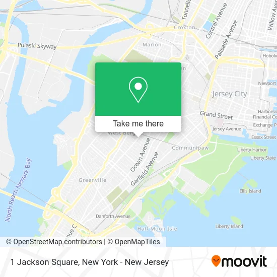 1 Jackson Square map