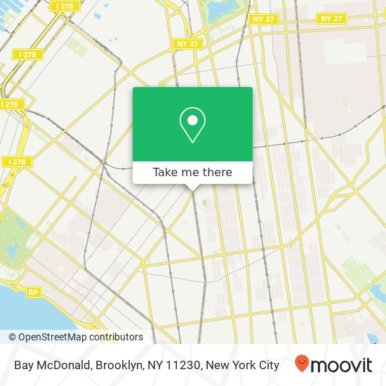 Bay McDonald, Brooklyn, NY 11230 map