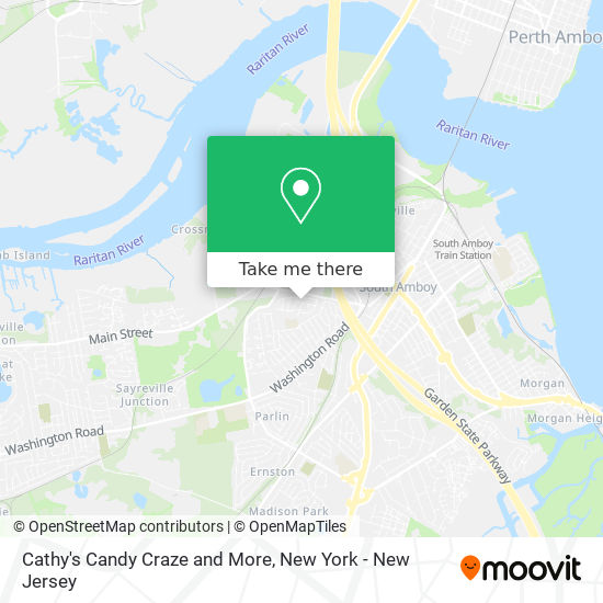 Cathy's Candy Craze and More map