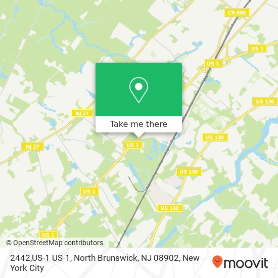 2442,US-1 US-1, North Brunswick, NJ 08902 map