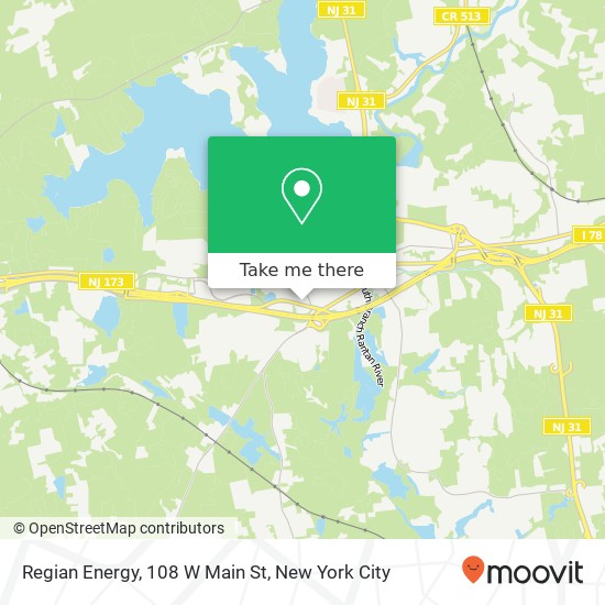 Mapa de Regian Energy, 108 W Main St