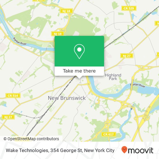 Wake Technologies, 354 George St map