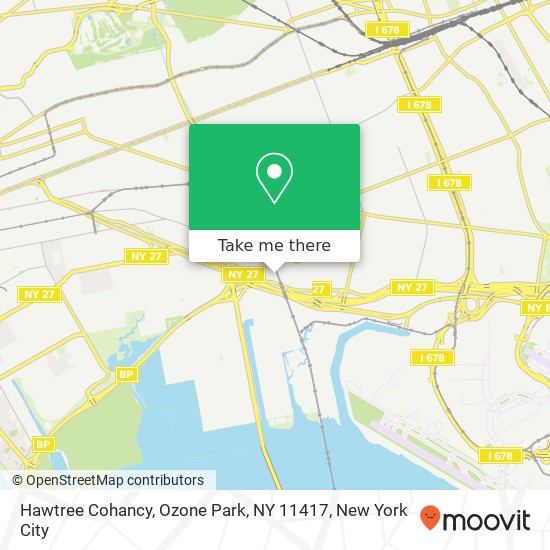 Hawtree Cohancy, Ozone Park, NY 11417 map