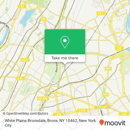 White Plains Bronxdale, Bronx, NY 10462 map