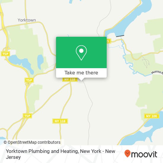 Mapa de Yorktown Plumbing and Heating