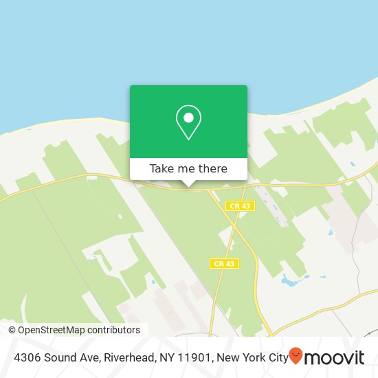 4306 Sound Ave, Riverhead, NY 11901 map