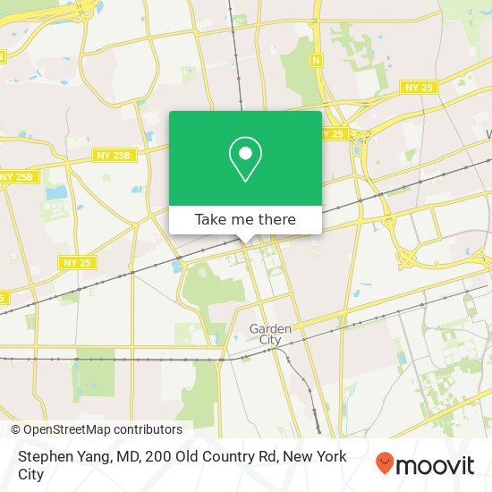 Stephen Yang, MD, 200 Old Country Rd map