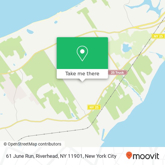61 June Run, Riverhead, NY 11901 map