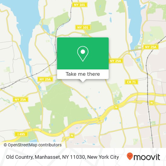 Old Country, Manhasset, NY 11030 map