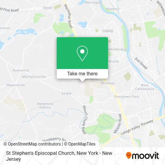 St Stephen's Episcopal Church map