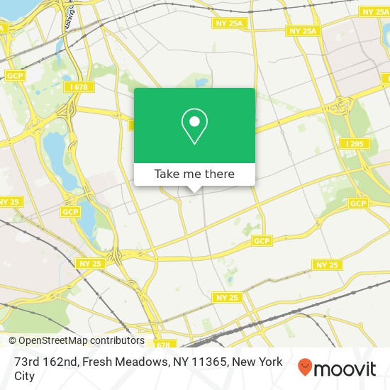 73rd 162nd, Fresh Meadows, NY 11365 map