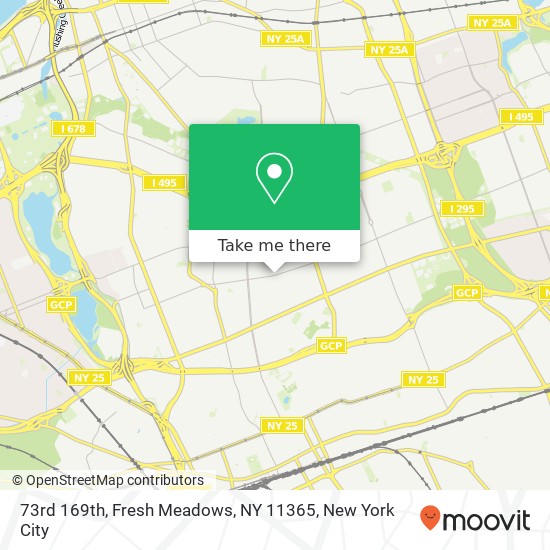 73rd 169th, Fresh Meadows, NY 11365 map