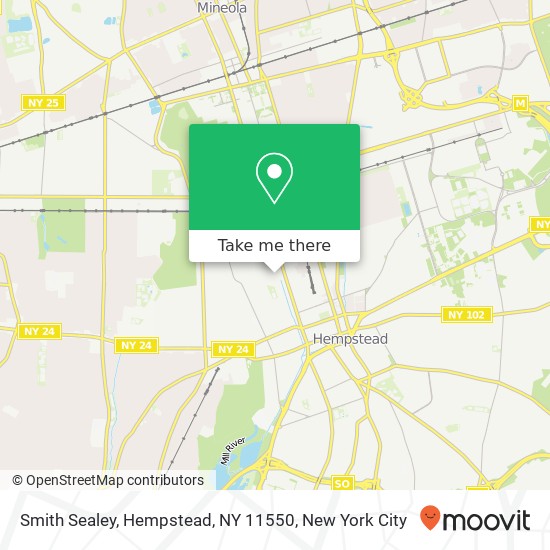 Mapa de Smith Sealey, Hempstead, NY 11550