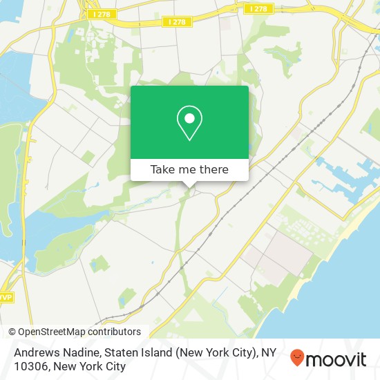 Andrews Nadine, Staten Island (New York City), NY 10306 map