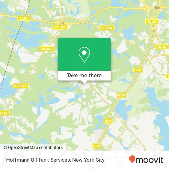 Hoffmann Oil Tank Services map