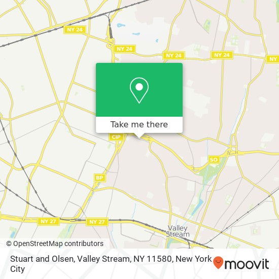 Stuart and Olsen, Valley Stream, NY 11580 map