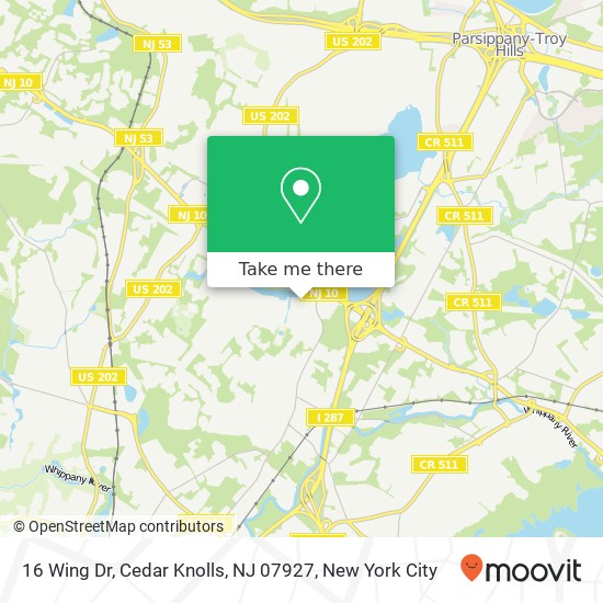16 Wing Dr, Cedar Knolls, NJ 07927 map