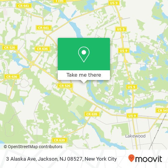 3 Alaska Ave, Jackson, NJ 08527 map