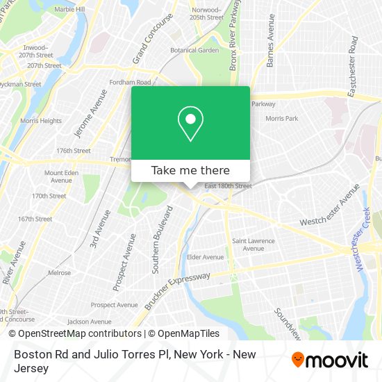 Mapa de Boston Rd and Julio Torres Pl