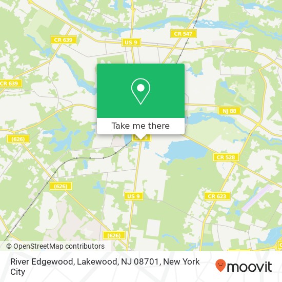 River Edgewood, Lakewood, NJ 08701 map