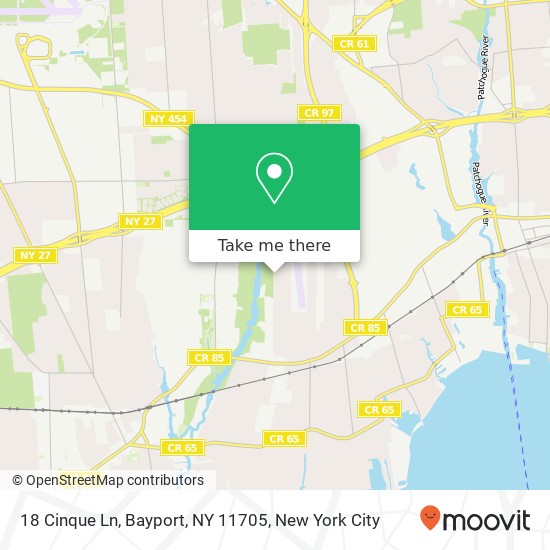 18 Cinque Ln, Bayport, NY 11705 map