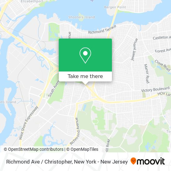 Mapa de Richmond Ave / Christopher