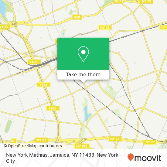New York Mathias, Jamaica, NY 11433 map