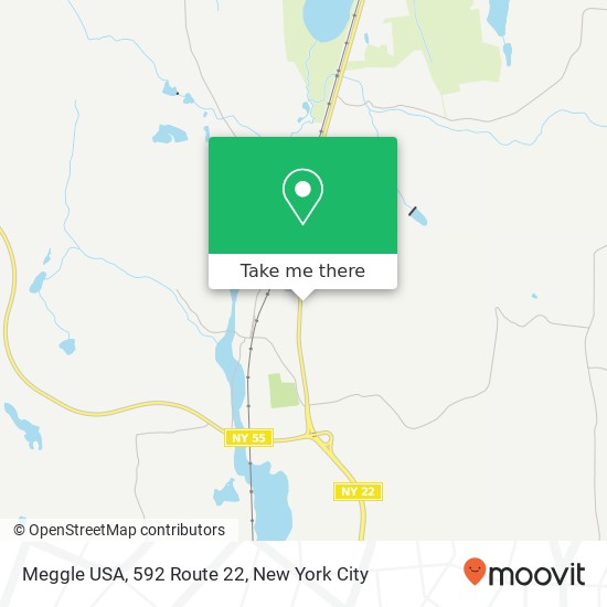 Meggle USA, 592 Route 22 map