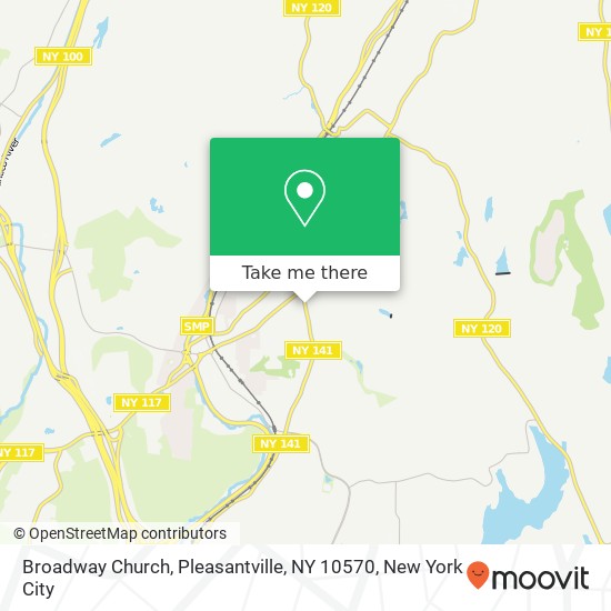 Broadway Church, Pleasantville, NY 10570 map