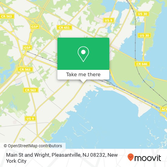 Mapa de Main St and Wright, Pleasantville, NJ 08232