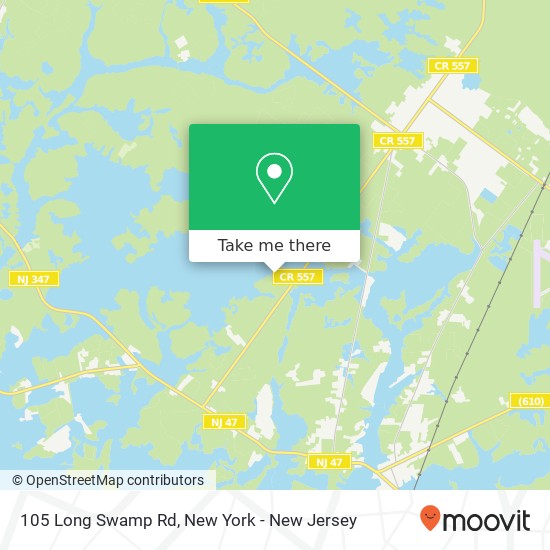 105 Long Swamp Rd, Woodbine, NJ 08270 map