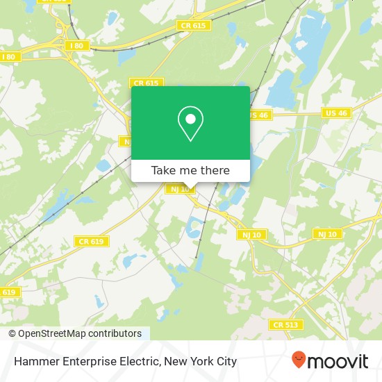 Mapa de Hammer Enterprise Electric