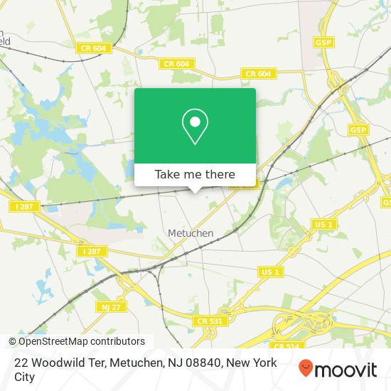 22 Woodwild Ter, Metuchen, NJ 08840 map