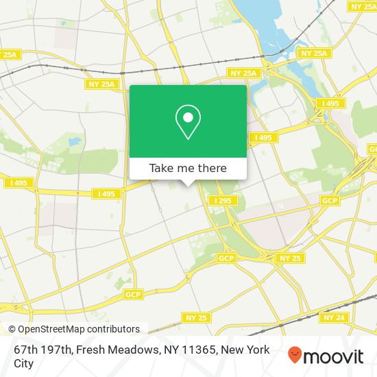 67th 197th, Fresh Meadows, NY 11365 map