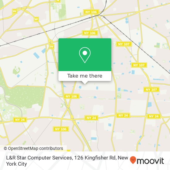 Mapa de L&R Star Computer Services, 126 Kingfisher Rd
