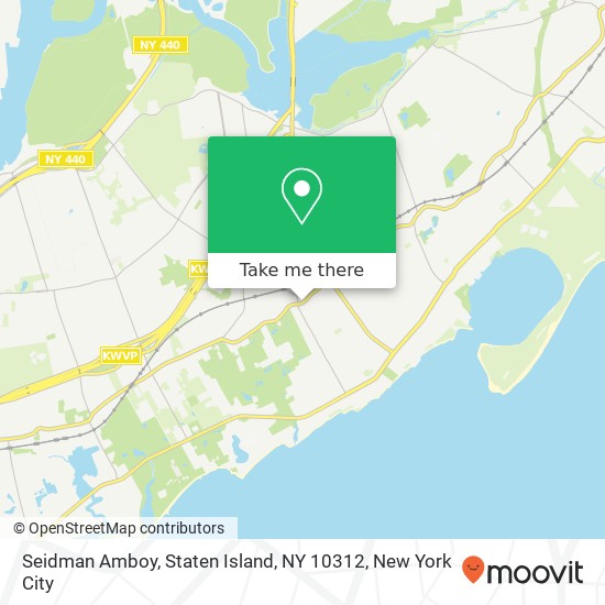 Mapa de Seidman Amboy, Staten Island, NY 10312