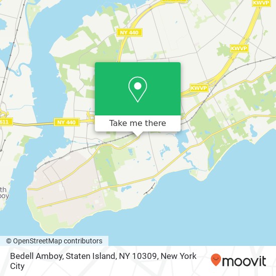 Bedell Amboy, Staten Island, NY 10309 map