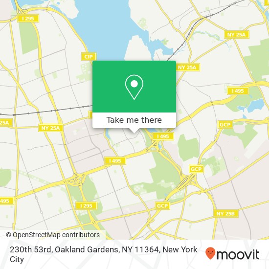 230th 53rd, Oakland Gardens, NY 11364 map
