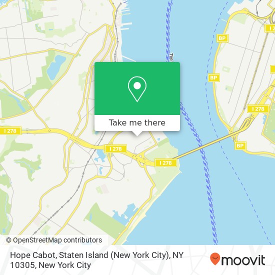 Hope Cabot, Staten Island (New York City), NY 10305 map