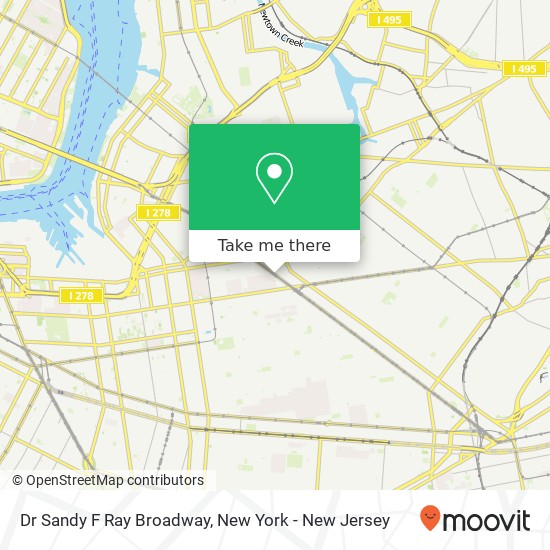 Mapa de Dr Sandy F Ray Broadway