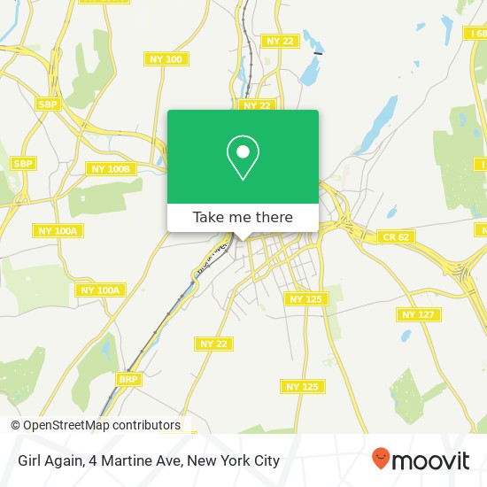 Mapa de Girl Again, 4 Martine Ave