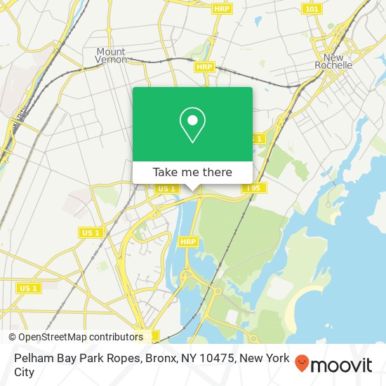 Pelham Bay Park Ropes, Bronx, NY 10475 map