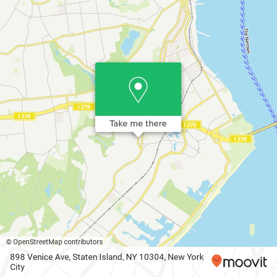 898 Venice Ave, Staten Island, NY 10304 map
