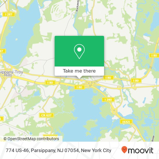 774 US-46, Parsippany, NJ 07054 map