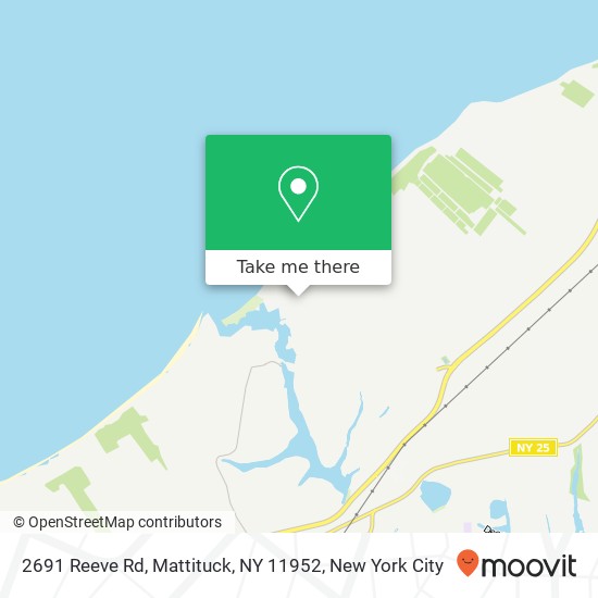 Mapa de 2691 Reeve Rd, Mattituck, NY 11952