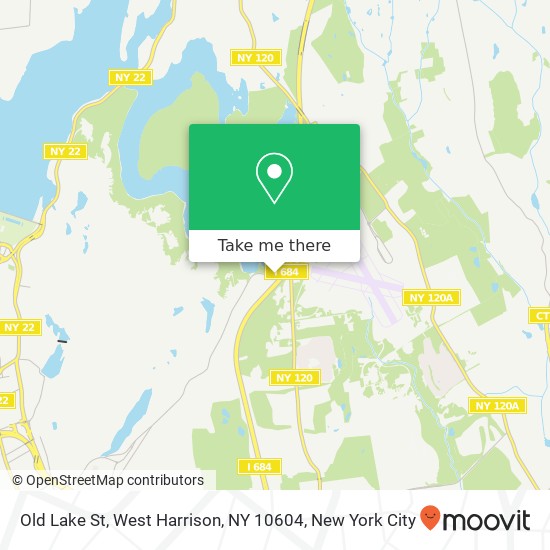 Mapa de Old Lake St, West Harrison, NY 10604