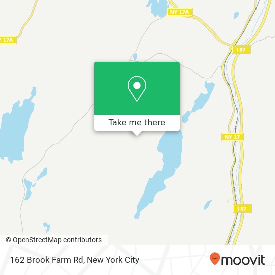 162 Brook Farm Rd, Tuxedo Park, NY 10987 map