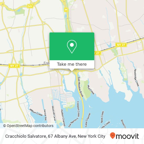 Cracchiolo Salvatore, 67 Albany Ave map