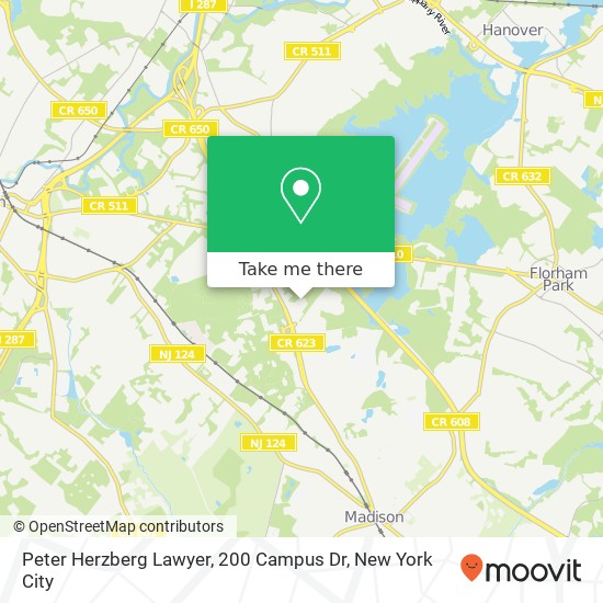 Peter Herzberg Lawyer, 200 Campus Dr map