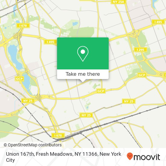 Union 167th, Fresh Meadows, NY 11366 map